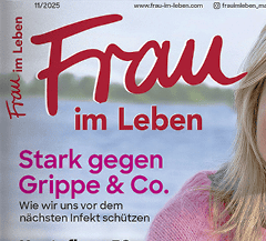 Ausschnitt aus dem November-Titel Frau im Leben